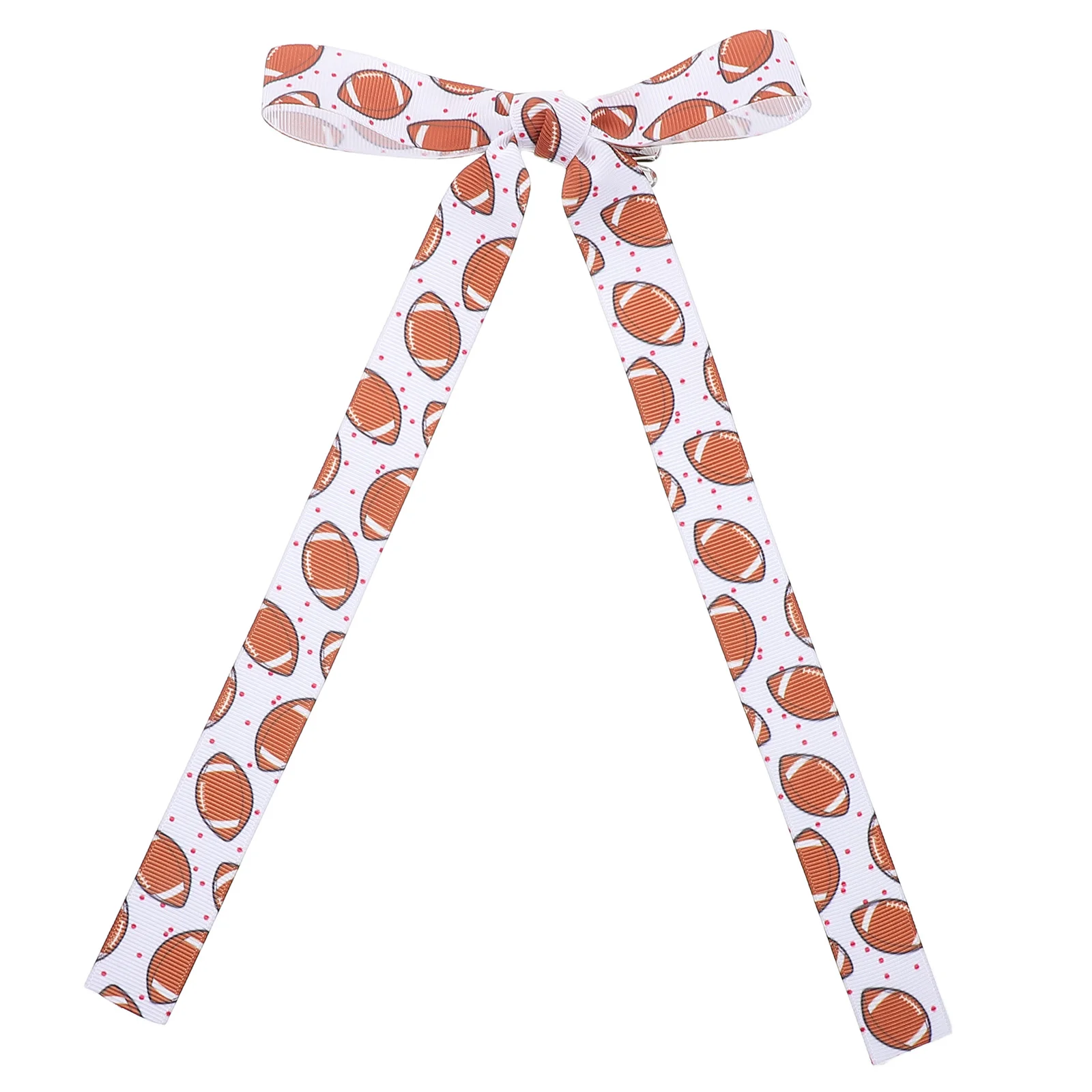 Bow Hairpin Hair Accessories Girls Teens Kids White Football Sport Theme Barrettes Ribbon Design Lightweight
Bow Hairpin Hair Accessories Girls Teens Kids White Football Sport Theme Barrettes Ribbon Design Lightweight