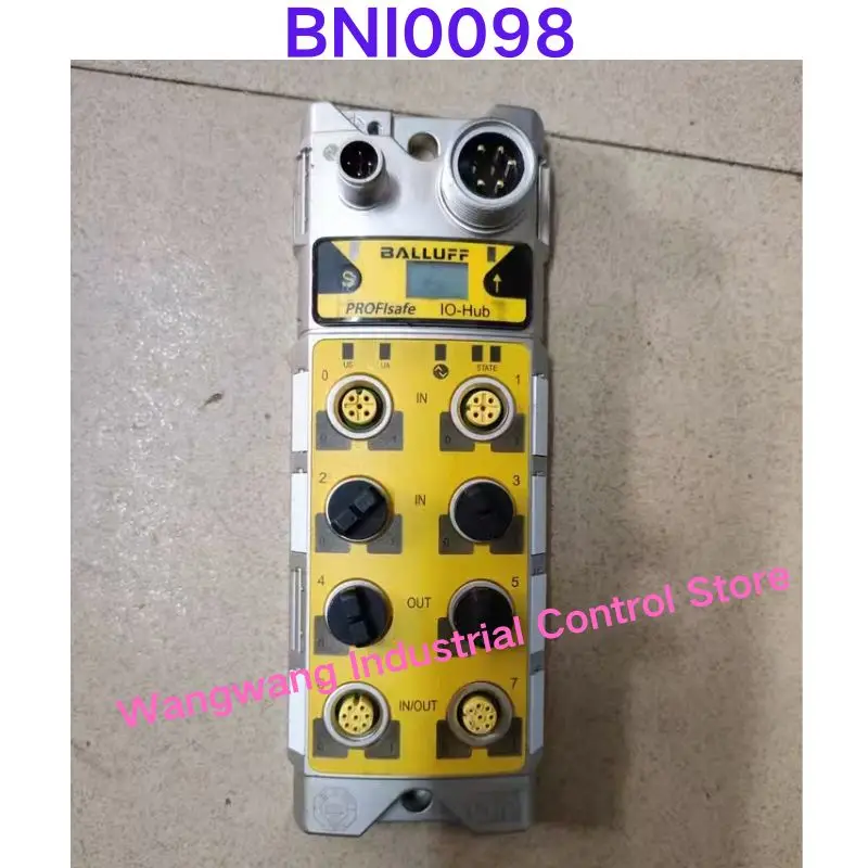 Second-hand test OK , Safety IO module Model: BNI0098 (BNI IOF-329-P02-Z038)
Second-hand test OK , Safety IO module Model: BNI0098 (BNI IOF-329-P02-Z038)