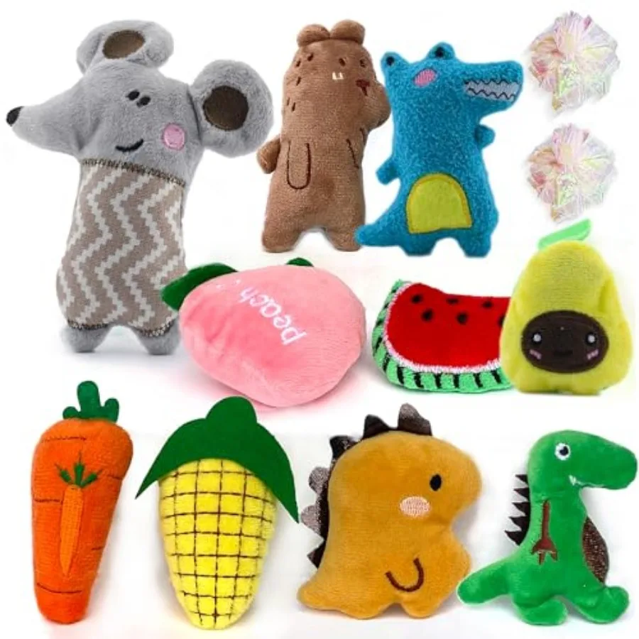 Cat Toys Interactive Cat Toy for Indoor Cats Soft and Durable Crinkle Sound Catnip Toys Catnip Filled Mouse Cat Teething Chew T
Cat Toys Interactive Cat Toy for Indoor Cats Soft and Durable Crinkle Sound Catnip Toys Catnip Filled Mouse Cat Teething Chew T