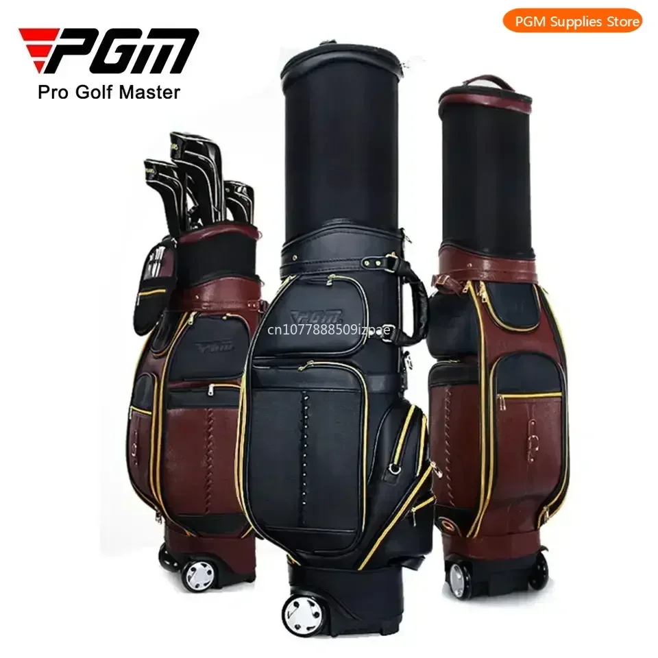 PGM Men's Golf Telescopic Ball High Quality Package Genuine Leather Large-capacity Multi-purpose Consignment Air Bags
PGM Men's Golf Telescopic Ball High Quality Package Genuine Leather Large-capacity Multi-purpose Consignment Air Bags