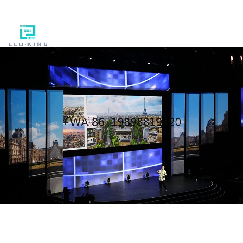 Customizable Indoor 500*500Mm Indoor HD Stage Background Slim Led Display P3.91 Rental LED Video Wall Panel Screen
Customizable Indoor 500*500Mm Indoor HD Stage Background Slim Led Display P3.91 Rental LED Video Wall Panel Screen