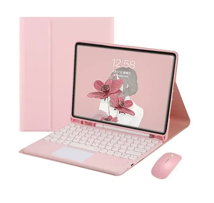 Чехол с Bluetooth-клавиатурой для iPad Air 13 M2 2024, чехол для русского, арабского, испанского, корейского, португальского планшета, чехол для клавиатуры Funda
Чехол с Bluetooth-клавиатурой для iPad Air 13 M2 2024, чехол для русского, арабского, испанского, корейского, португальского планшета, чехол для клавиатуры Funda