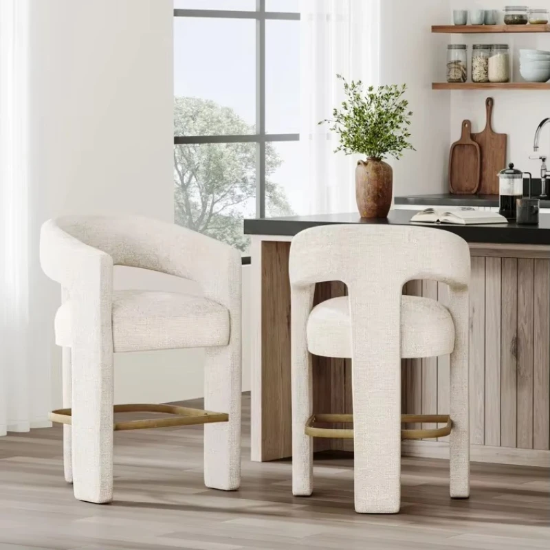 Modern Upholstered Counter Stool Velvet Kitchen Bar High Chair Bar Stool Home Hotel Furniture
Modern Upholstered Counter Stool Velvet Kitchen Bar High Chair Bar Stool Home Hotel Furniture