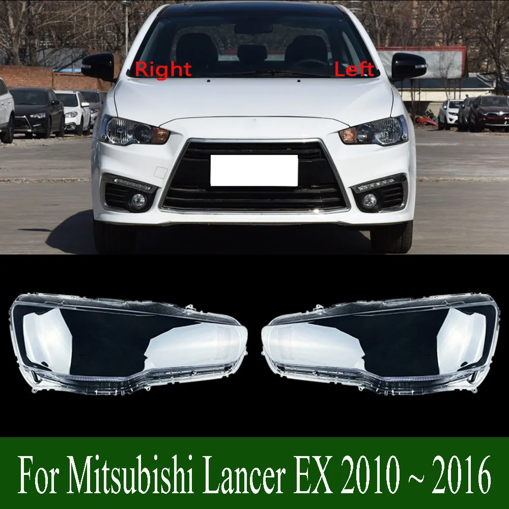 For Mitsubishi Lancer EX 2010 ~ 2016 Headlamp Shell Headlight Cover Transparent Lens Plexiglass Replace Original Lampshade
For Mitsubishi Lancer EX 2010 ~ 2016 Headlamp Shell Headlight Cover Transparent Lens Plexiglass Replace Original Lampshade