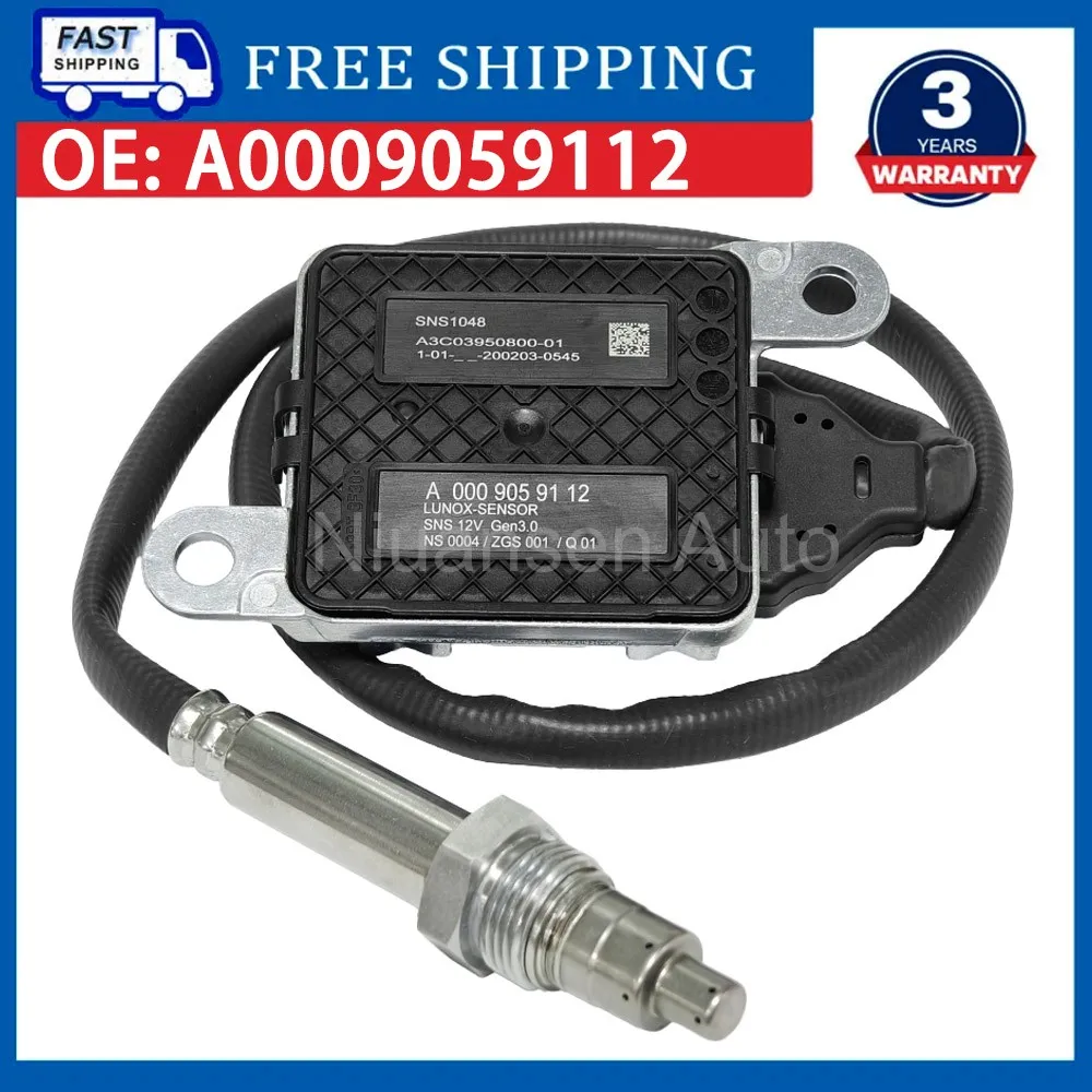High Quality A0009059112 Nitrogen Oxygen NOX Oxide Sensor For Mercedes Benz W907 W910 A238 C238 C257 E200 E220 E300 W213 S213
High Quality A0009059112 Nitrogen Oxygen NOX Oxide Sensor For Mercedes Benz W907 W910 A238 C238 C257 E200 E220 E300 W213 S213