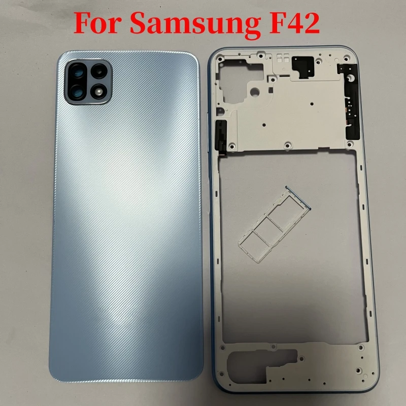Для Samsung Galaxy F42 5G E426 корпус средней рамки + крышка батарейного отсека задняя дверь корпус задний чехол с объективом камеры замена
Для Samsung Galaxy F42 5G E426 корпус средней рамки + крышка батарейного отсека задняя дверь корпус задний чехол с объективом камеры замена