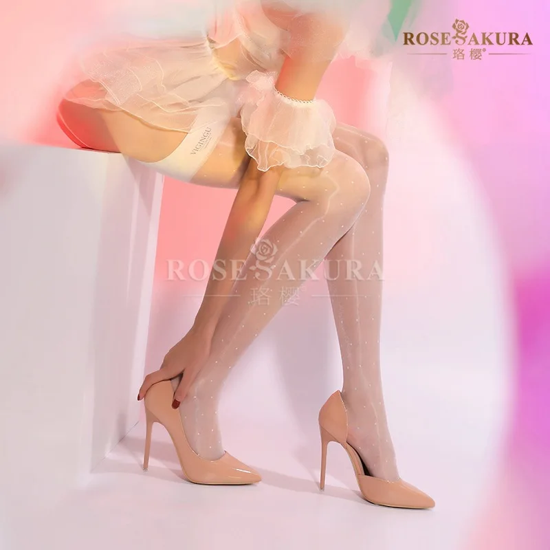 Luo Ying8204Aurora Series Mesh Dot Integrated Shiny Strap Polka Dot Thin Long Stockings
Luo Ying8204Aurora Series Mesh Dot Integrated Shiny Strap Polka Dot Thin Long Stockings