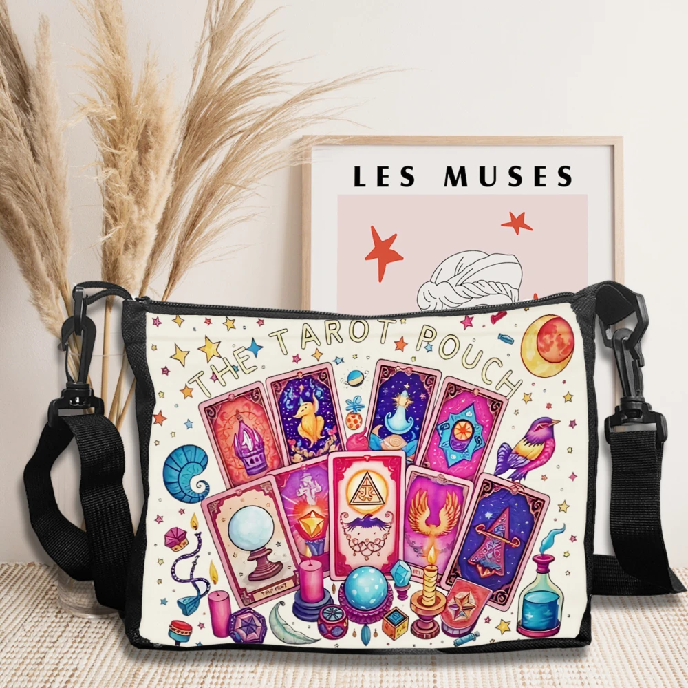 The Tarot Pouch Crossbody Bag Lightweight Adjustable Shoulder Bag Suitable for College Students, Teenagers Camping Messenger Bag
The Tarot Pouch Crossbody Bag Lightweight Adjustable Shoulder Bag Suitable for College Students, Teenagers Camping Messenger Bag