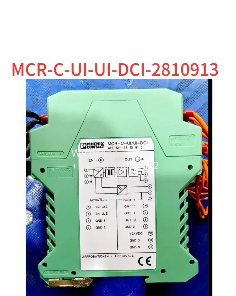 Used MCRCUIUIDCI2810913 analog Isolation amplifier
Used MCRCUIUIDCI2810913 analog Isolation amplifier