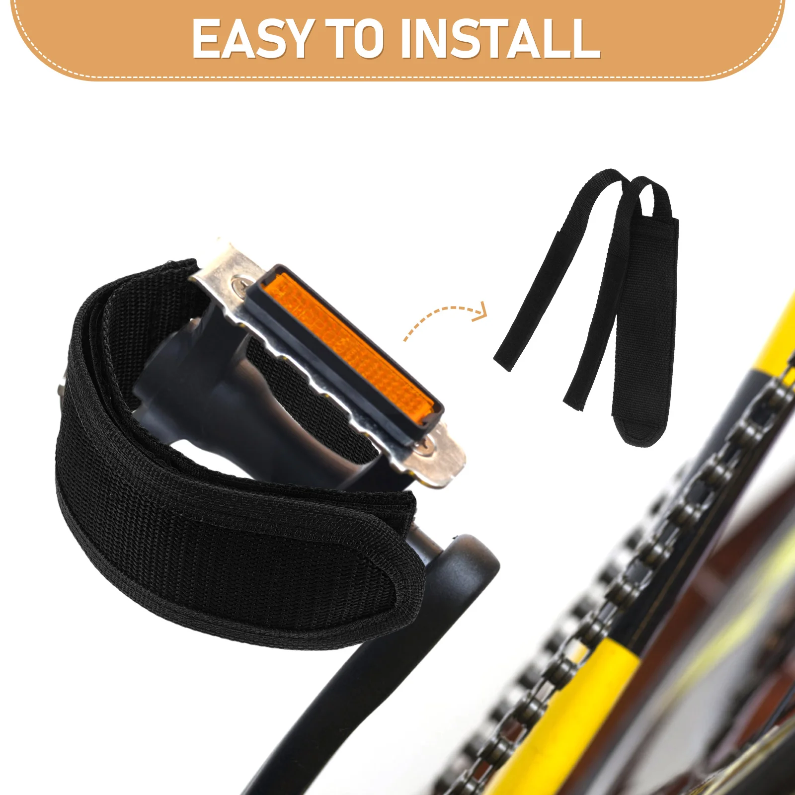 4 pcs For Fixed Toe Straps,Strap Pedals Gear Mountain Durable Non-Slip Pedal Bike Pedal Straps Bike Toe Straps
4 pcs For Fixed Toe Straps,Strap Pedals Gear Mountain Durable Non-Slip Pedal Bike Pedal Straps Bike Toe Straps