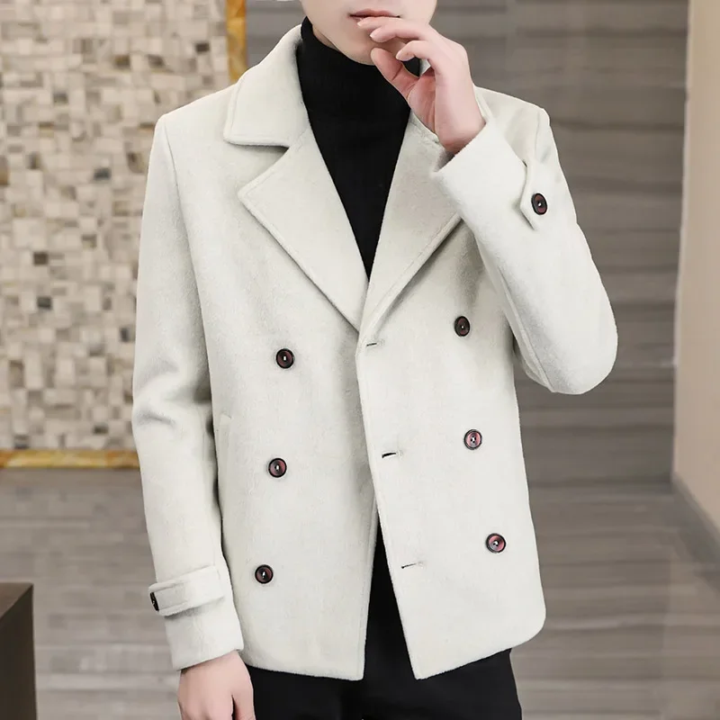 High Quality Men's Double-breasted Plus Velvet Thick Business Casual High-end Simple Elegant Fashion Party Gentleman Suit Jacket
High Quality Men's Double-breasted Plus Velvet Thick Business Casual High-end Simple Elegant Fashion Party Gentleman Suit Jacket