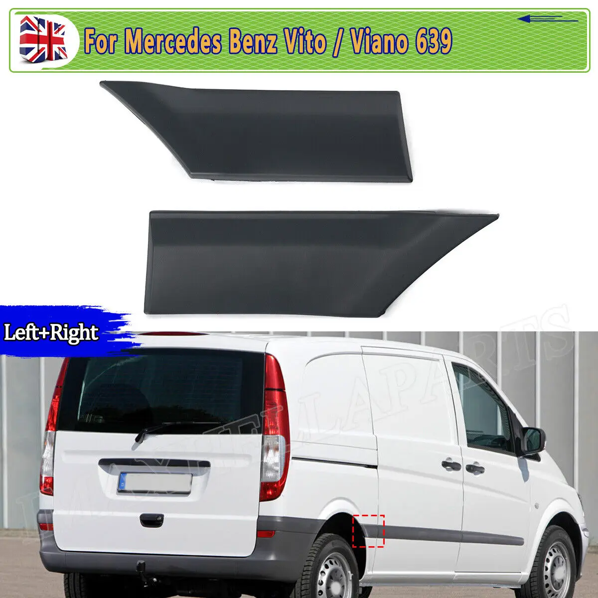Rear Door Protective Moulding For Mercedes Benz Vito Viano W639 Black Pair Rear Right Left Trim Strip Decoration Car Accessories
Rear Door Protective Moulding For Mercedes Benz Vito Viano W639 Black Pair Rear Right Left Trim Strip Decoration Car Accessories