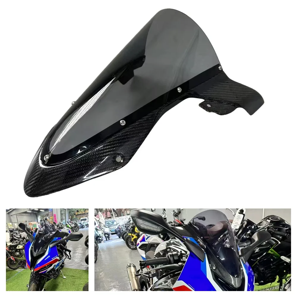 For S1000RR 2019 2020 2021 2022 2023 2024 Carbon Fiber Motorcycle Windscreen Windshield Cover Spoiler Wind Deflectors Guard
For S1000RR 2019 2020 2021 2022 2023 2024 Carbon Fiber Motorcycle Windscreen Windshield Cover Spoiler Wind Deflectors Guard