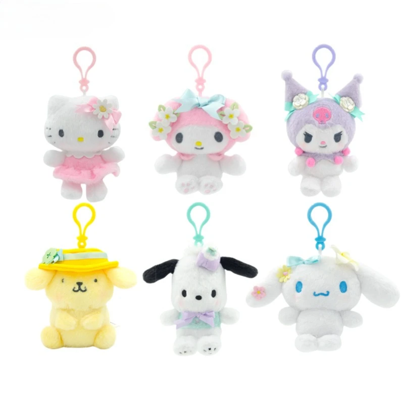Sanrio Plush Doll Flower series Hello Kitty Kuromi Plush Stuffed Doll Cinnamoroll My Melody Pochacco Mysweetpia Plush Pendant
Sanrio Plush Doll Flower series Hello Kitty Kuromi Plush Stuffed Doll Cinnamoroll My Melody Pochacco Mysweetpia Plush Pendant