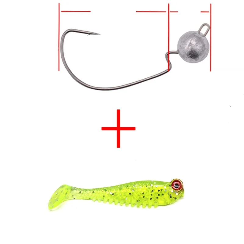 New Soft Fishing Lures BKK Hooks Kits Silicone Lure Set Artificial Bait Worm with Crank Jig Head Hook Fishing Tackle Accessories
New Soft Fishing Lures BKK Hooks Kits Silicone Lure Set Artificial Bait Worm with Crank Jig Head Hook Fishing Tackle Accessories
