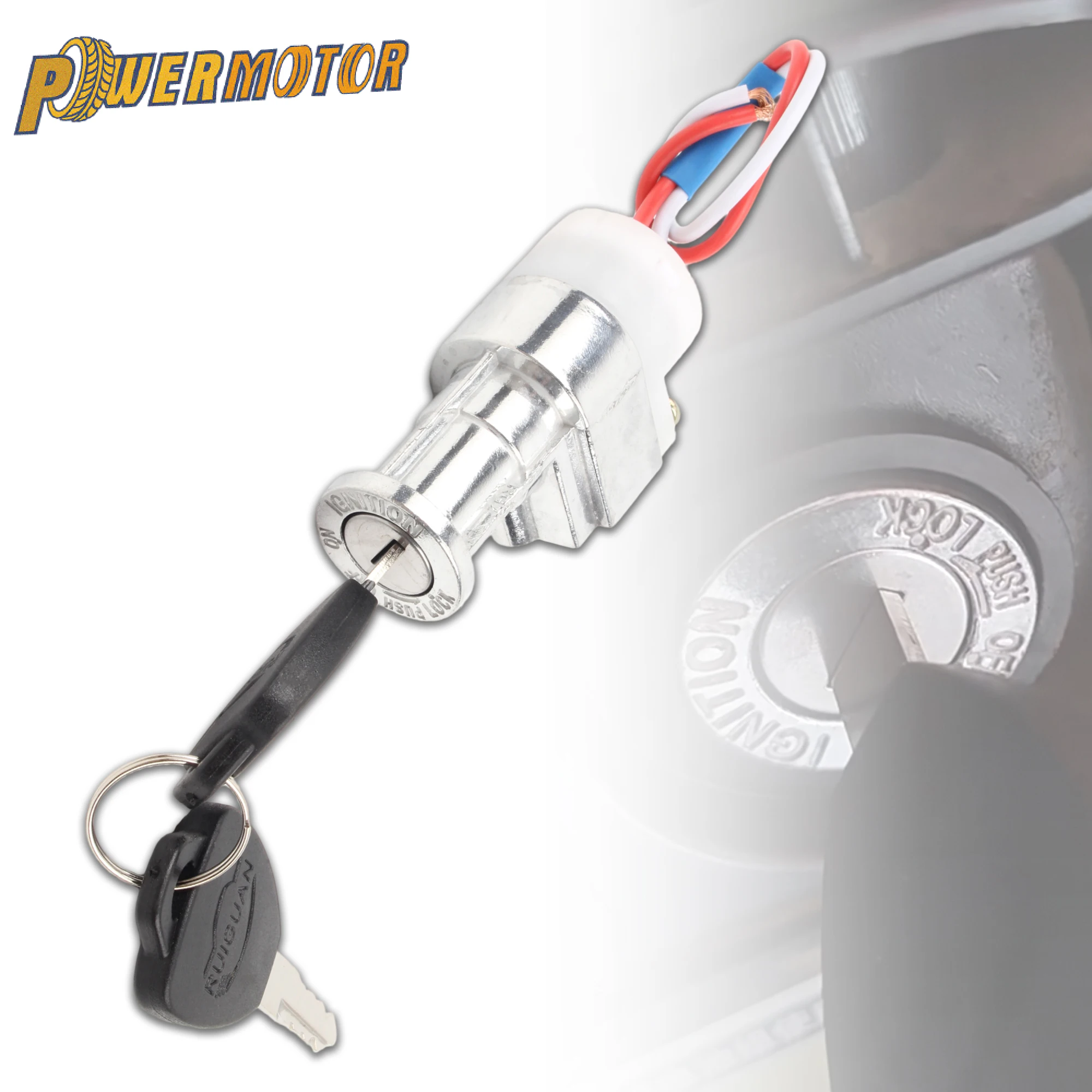 Motorcycle Ignition Switch Key Battery Charger Mini Lock For Jialing Zongshen Lifan Loncin Scooter E Bike With 2 Keys Accessorie
Motorcycle Ignition Switch Key Battery Charger Mini Lock For Jialing Zongshen Lifan Loncin Scooter E Bike With 2 Keys Accessorie