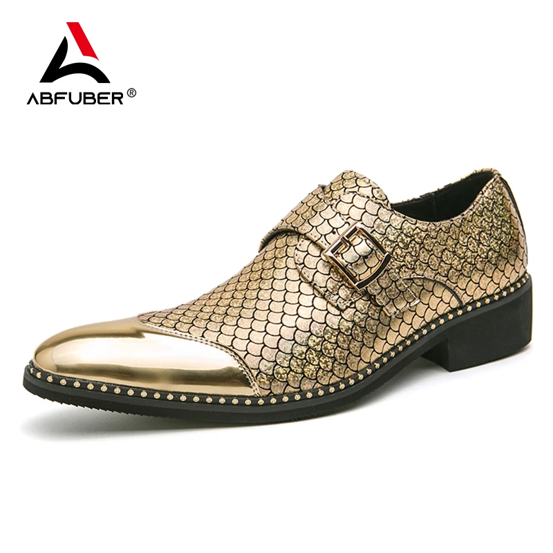 Fish scale patterned pointed Chelsea leather men shoes gold silver wedding banquet party glossy casual leather shoes for man
Fish scale patterned pointed Chelsea leather men shoes gold silver wedding banquet party glossy casual leather shoes for man