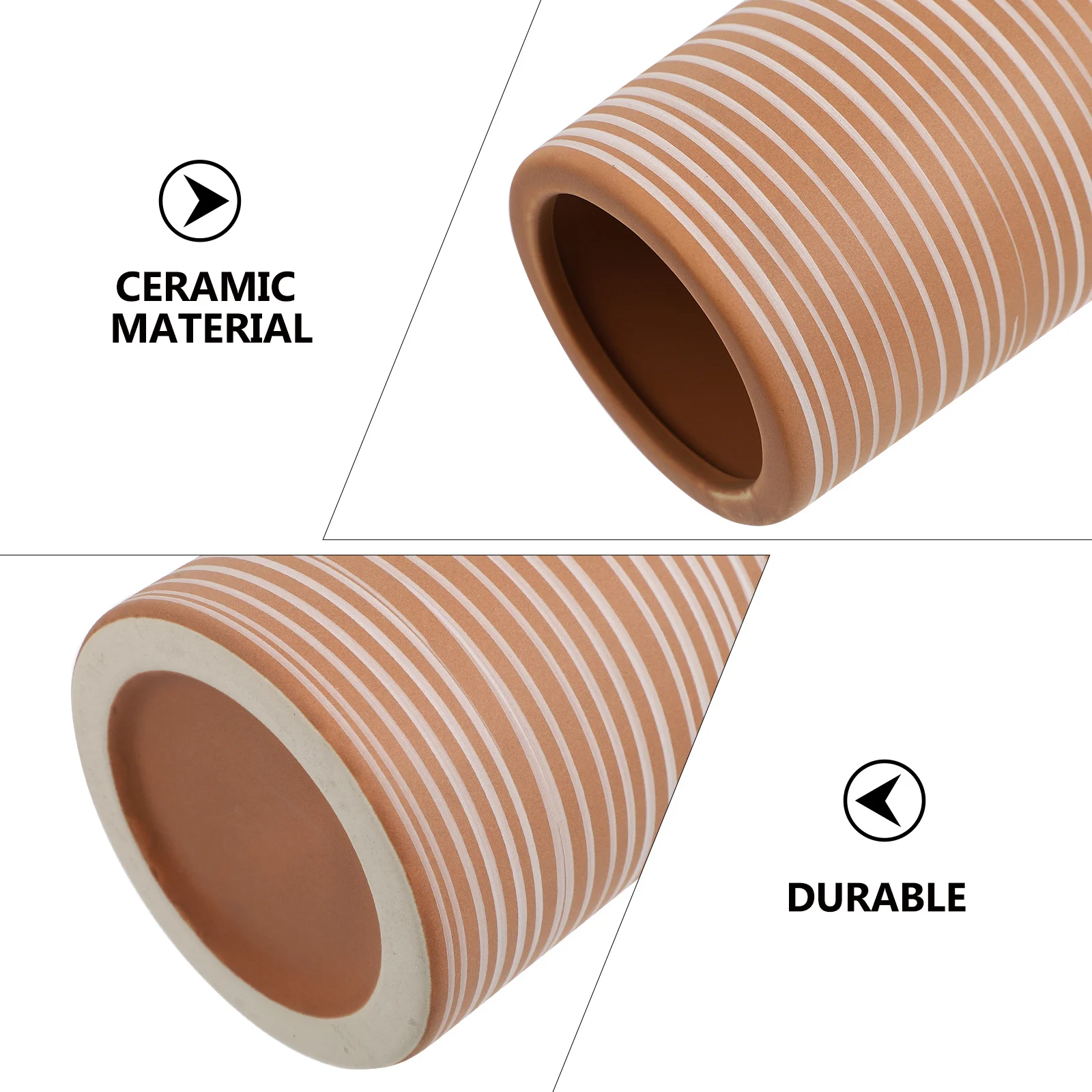 Handmade Ceramic Flower Vase Creative Unique Flower Arrangement Container Hydroponic Ornament Home Adornment Simple Style
Handmade Ceramic Flower Vase Creative Unique Flower Arrangement Container Hydroponic Ornament Home Adornment Simple Style