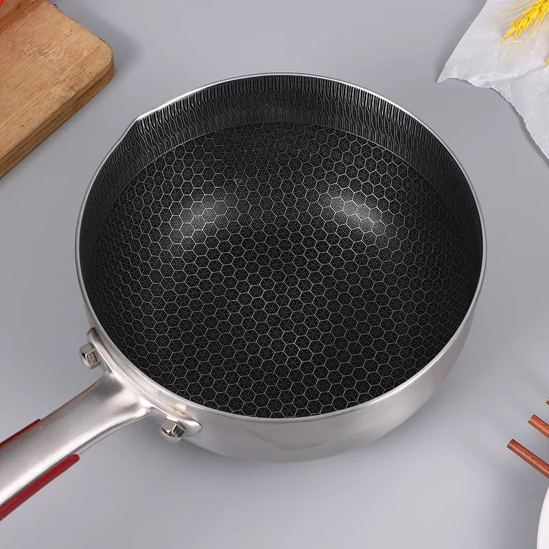 b25 household steaming wok kitchen stainless steel non-stick wok cooking noodles honeycomb texture non-stick pan wholesale
b25 household steaming wok kitchen stainless steel non-stick wok cooking noodles honeycomb texture non-stick pan wholesale