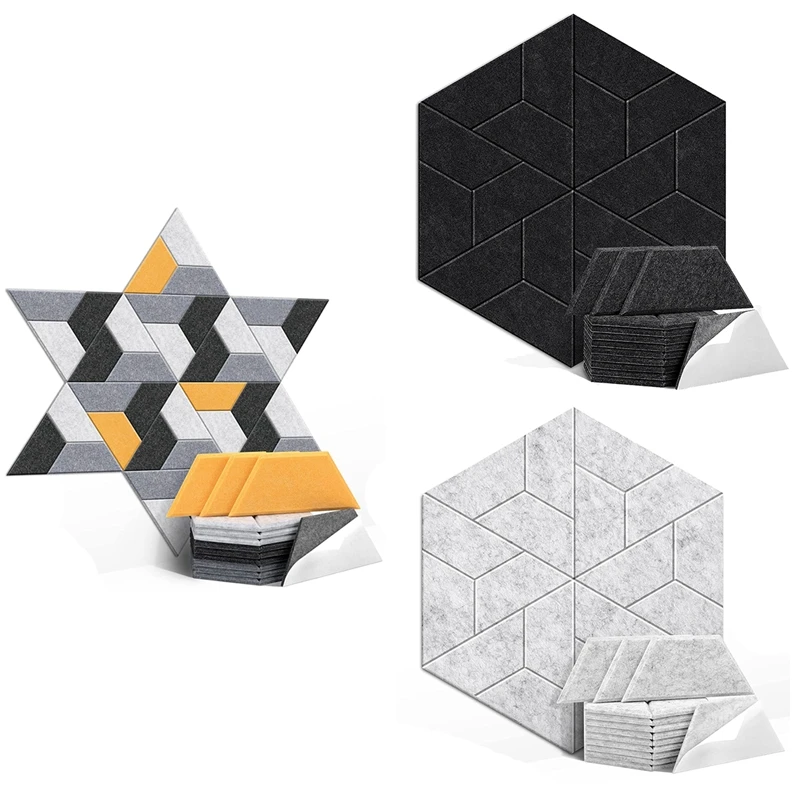 36 Pack Acoustic Panels,Hexagon Self Adhesive Soundproof Sound Proof Foam Panels For Home Office Studio
36 Pack Acoustic Panels,Hexagon Self Adhesive Soundproof Sound Proof Foam Panels For Home Office Studio