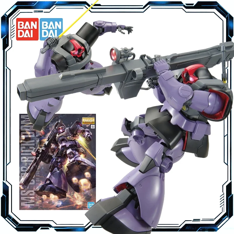 Bandai оригинальная сборная модель GUNDAM MG 1/100 MS-09R Rick Dom, экшн-фигурка, игрушки для мальчиков и девочек, детский подарок, коллекционная
Bandai оригинальная сборная модель GUNDAM MG 1/100 MS-09R Rick Dom, экшн-фигурка, игрушки для мальчиков и девочек, детский подарок, коллекционная