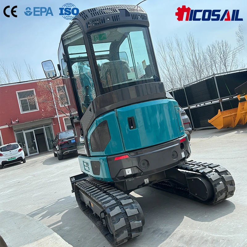3.5Ton NICOSAIL OKW35E Micro Excavator Small Digger Zero Tail Swing CE Certified Construction
3.5Ton NICOSAIL OKW35E Micro Excavator Small Digger Zero Tail Swing CE Certified Construction