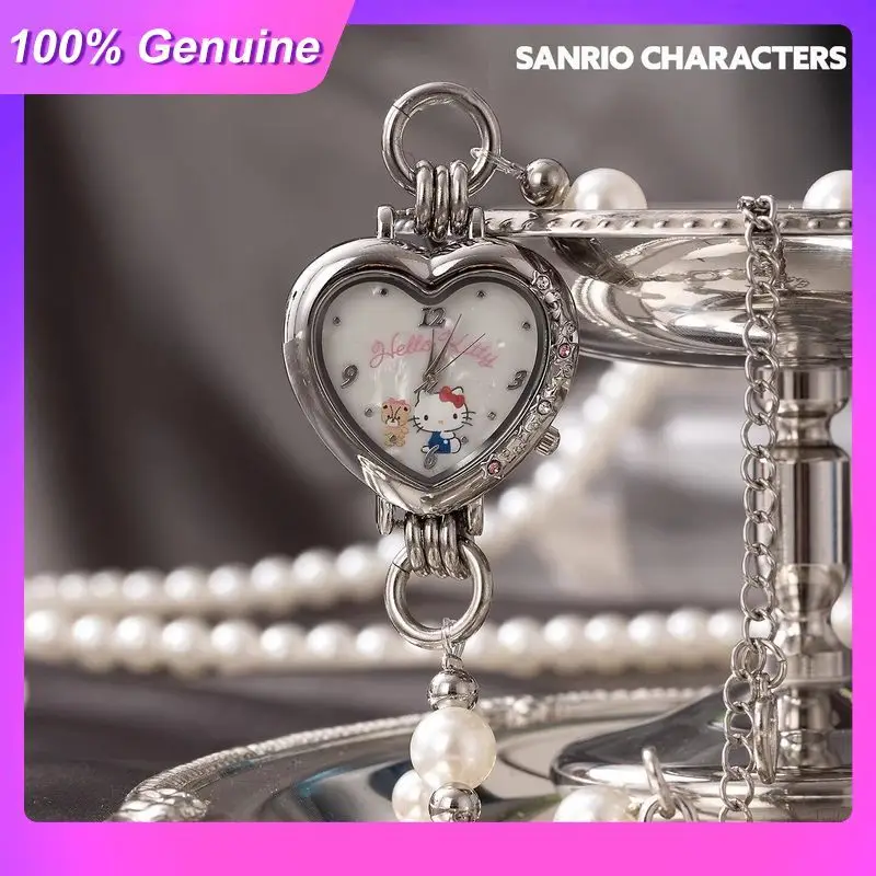 Genuine Toptoy Characters Hello Kitty Heart Shaped Wrist Watch Pearl Chain Fashion Trendy Collectible Blind Box Gift For Women
Genuine Toptoy Characters Hello Kitty Heart Shaped Wrist Watch Pearl Chain Fashion Trendy Collectible Blind Box Gift For Women