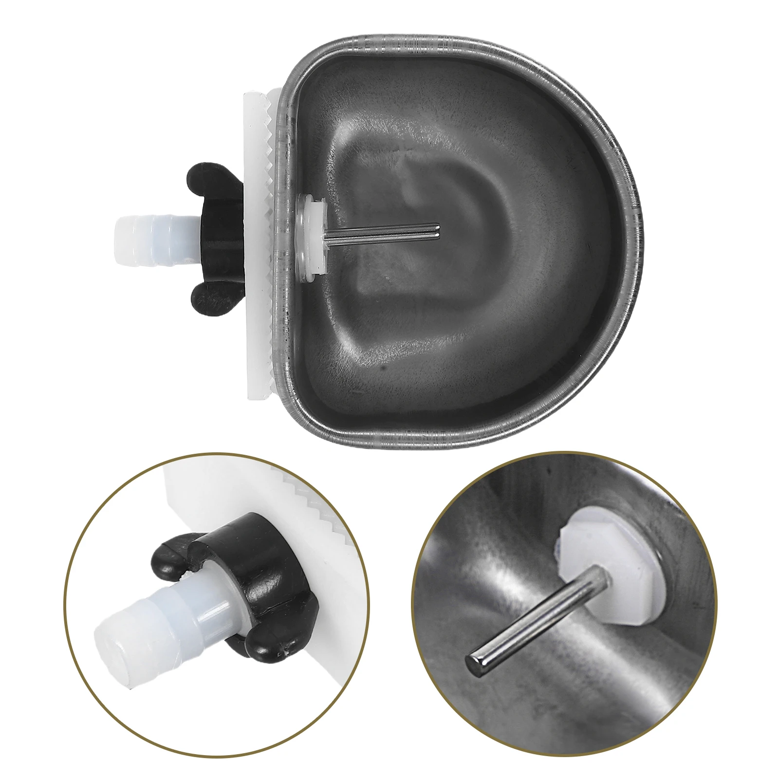Rabbit Automatic Drinking Water Bowl Stainless Steel Pet Feeder Dishes Small Animals Fountain Easy Durability Reliable
Rabbit Automatic Drinking Water Bowl Stainless Steel Pet Feeder Dishes Small Animals Fountain Easy Durability Reliable