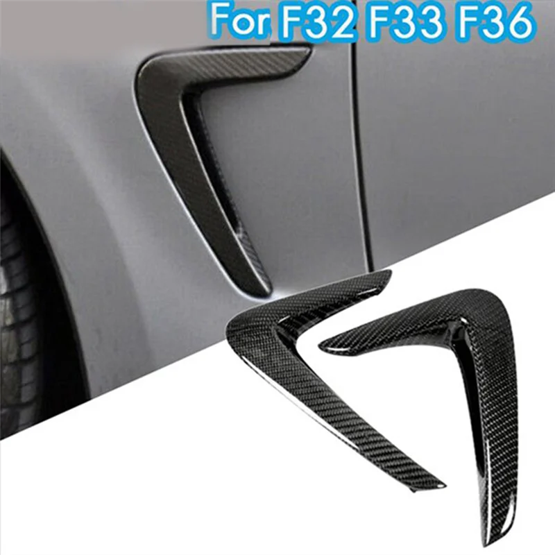 Real Carbon Fiber Fender Trim Side Body Intake Grille Fender Air Vent Cover For BMW F32 F33 F36 4-Series 2014-2020-A08Q
Real Carbon Fiber Fender Trim Side Body Intake Grille Fender Air Vent Cover For BMW F32 F33 F36 4-Series 2014-2020-A08Q