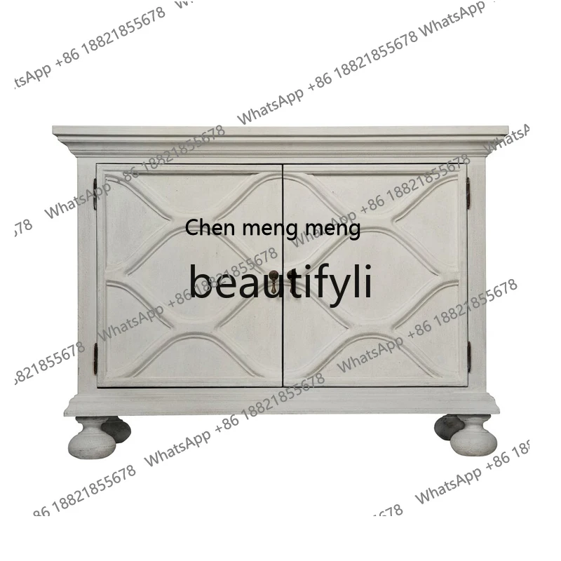 French light luxury solid wood porch cabinet, living room foyer decorative cabinet, household door shoe cabinetH
French light luxury solid wood porch cabinet, living room foyer decorative cabinet, household door shoe cabinetH