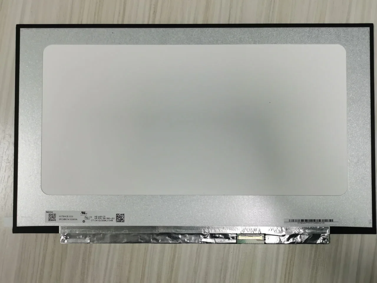 N173HCE-G33 144 Гц 17,3 "ЖК-экран для ноутбука, панель дисплея 1920X1080, 40 контактов, 100% sRGB, подходит для Hasee G8-CT 7NA 7NK 7NT, G7-CU5NB 7PRO
N173HCE-G33 144 Гц 17,3 "ЖК-экран для ноутбука, панель дисплея 1920X1080, 40 контактов, 100% sRGB, подходит для Hasee G8-CT 7NA 7NK 7NT, G7-CU5NB 7PRO
