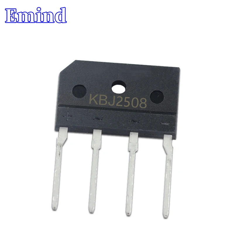 20/50/100/200/500Pcs KBJ2508 Bridge Rectifier KBJ25K Bridge Stack 25A/800V KBJ Footprint Flat Bridge Cutable Foot
20/50/100/200/500Pcs KBJ2508 Bridge Rectifier KBJ25K Bridge Stack 25A/800V KBJ Footprint Flat Bridge Cutable Foot
