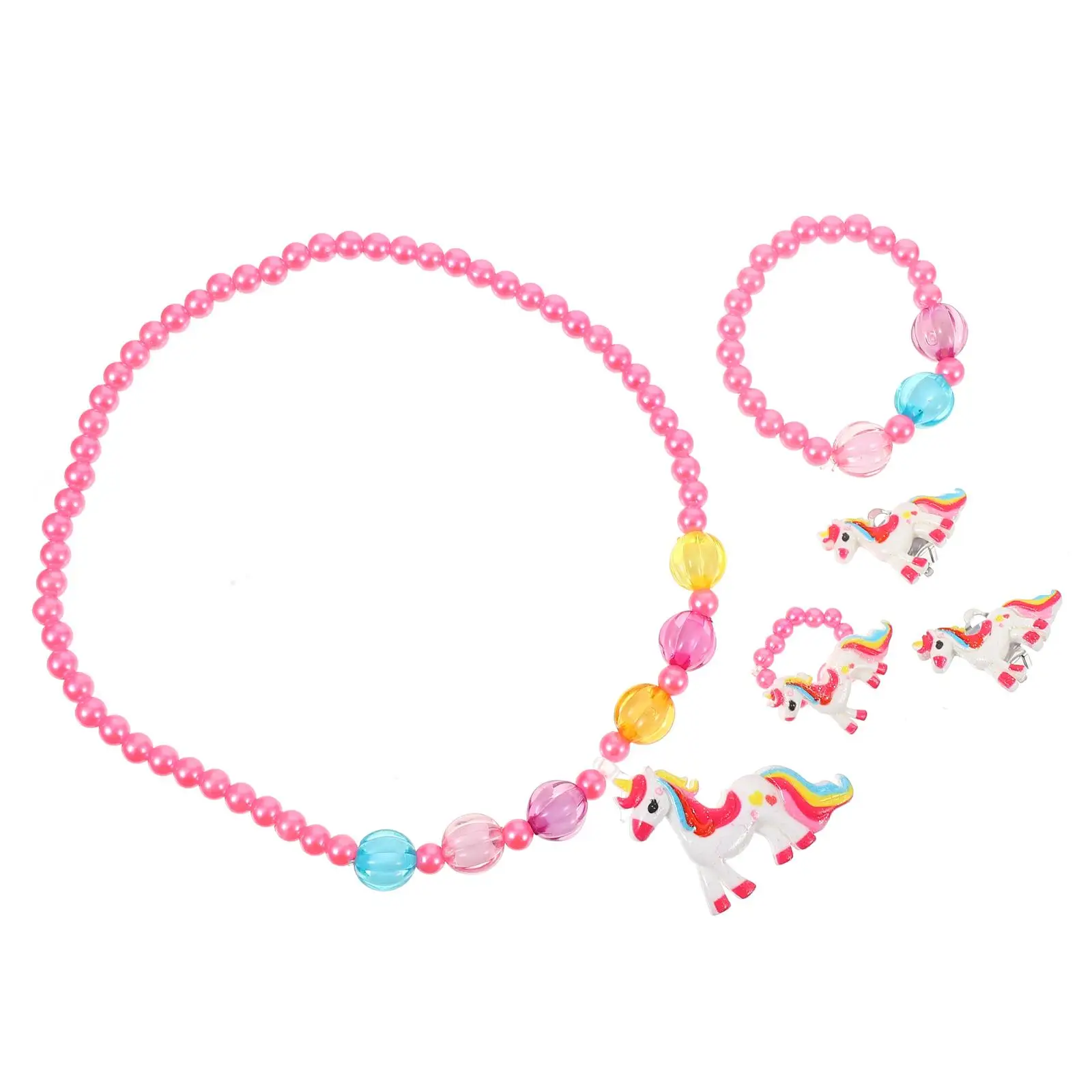 Acrylic Children Jewelry Set Girl Necklace Bracelet Earrings Toddler Fashion Party Banquet Everyday Wear Beautiful
Acrylic Children Jewelry Set Girl Necklace Bracelet Earrings Toddler Fashion Party Banquet Everyday Wear Beautiful
