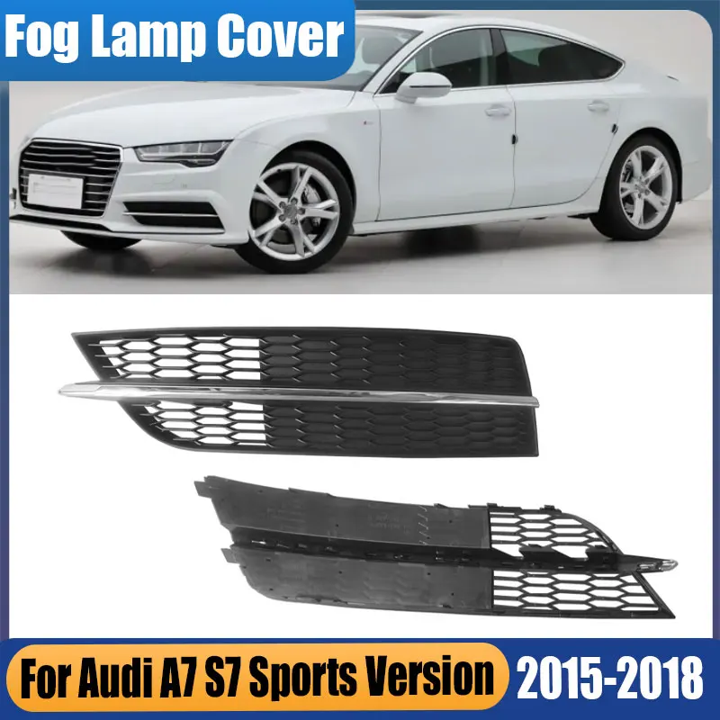Для Audi A7 S7 Sports Version 2015 2016 2017 2018 Автоматический левый и правый передний бампер Противотуманная фара Решетка противотуманной фары Автомобильные аксессуары
Для Audi A7 S7 Sports Version 2015 2016 2017 2018 Автоматический левый и правый передний бампер Противотуманная фара Решетка противотуманной фары Автомобильные аксессуары
