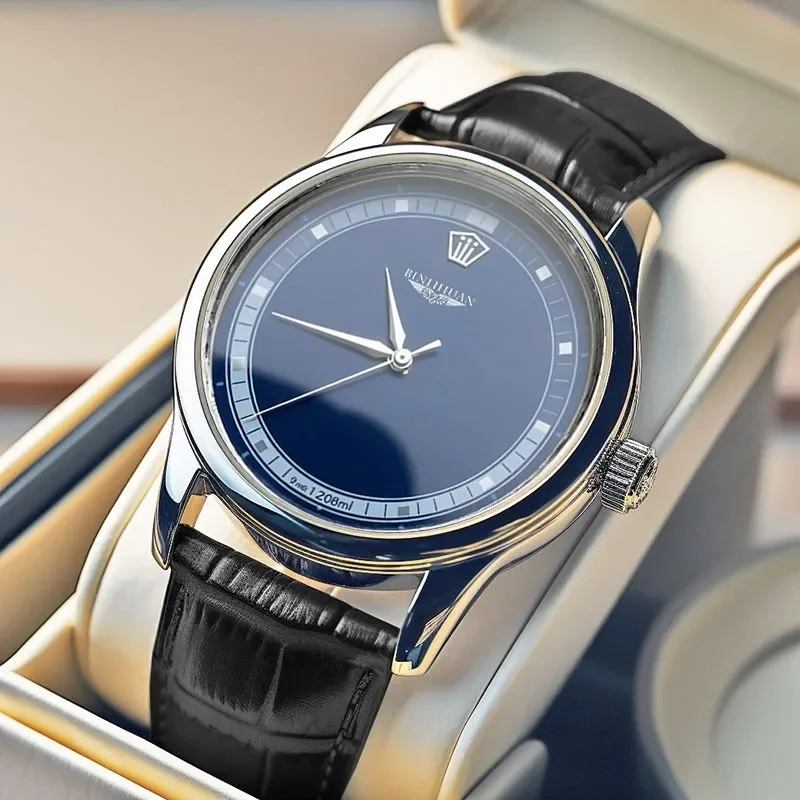 Мужские наручные часы премиум-класса, водонепроницаемые, кварцевые, кожаные, для делового стиля, модель 2026 года.
Мужские наручные часы премиум-класса, водонепроницаемые, кварцевые, кожаные, для делового стиля, модель 2026 года.