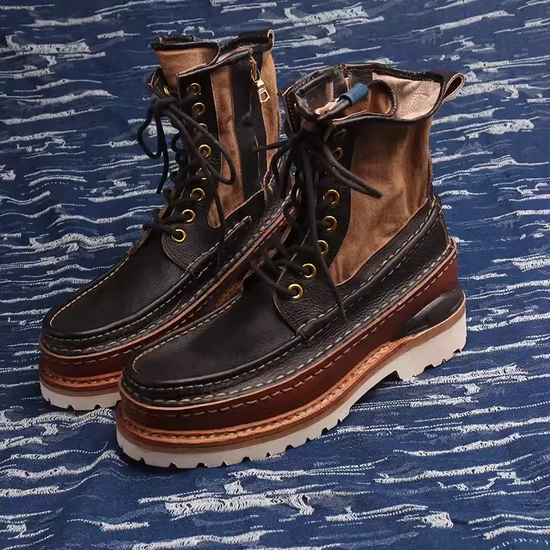 Ботинки-мартинсы VISVIM в стиле ретро, обувь с соединением, в японском стиле, увеличивающие рост, из смешанной овощей кожи, для походов
Ботинки-мартинсы VISVIM в стиле ретро, обувь с соединением, в японском стиле, увеличивающие рост, из смешанной овощей кожи, для походов