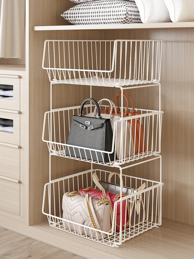 Multi-Layer Bedroom Closet Storage Basket Ra Metal Underwear Clothes Organizer for Wardrobe Sos Storage Solution
Multi-Layer Bedroom Closet Storage Basket Ra Metal Underwear Clothes Organizer for Wardrobe Sos Storage Solution