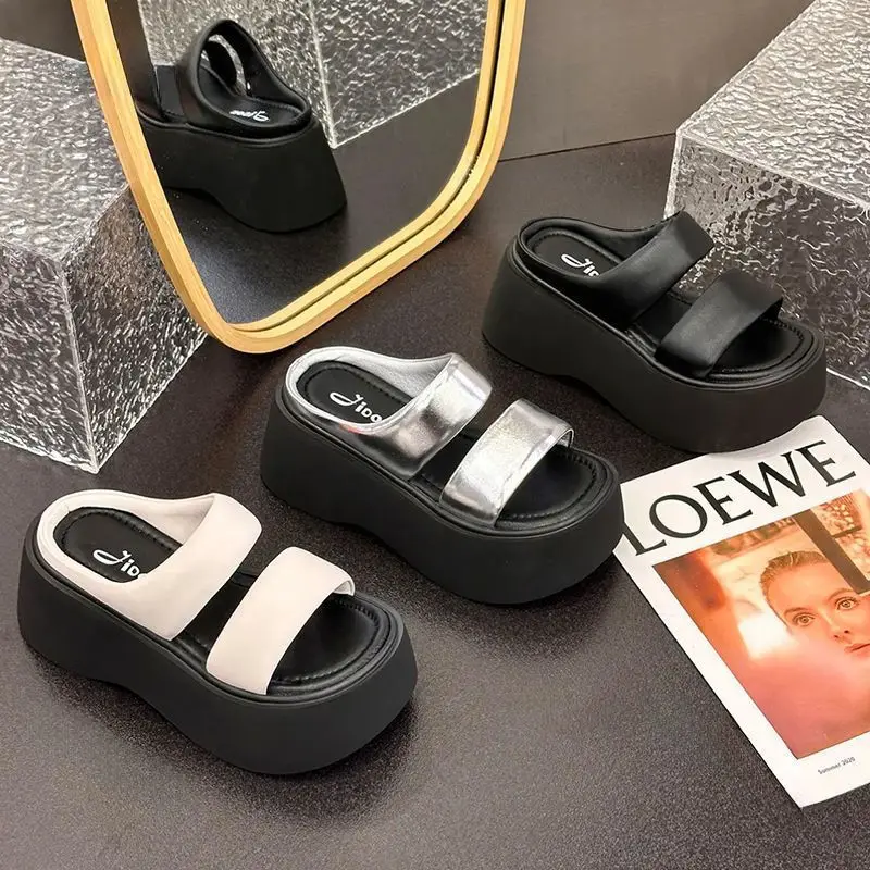 2025 Summer Hollow Out Mesh Wedge Sandals Women Peep Toe Chunky Platform Slippers Woman Non Slip Thick Bottom Outdoor Slides
2025 Summer Hollow Out Mesh Wedge Sandals Women Peep Toe Chunky Platform Slippers Woman Non Slip Thick Bottom Outdoor Slides