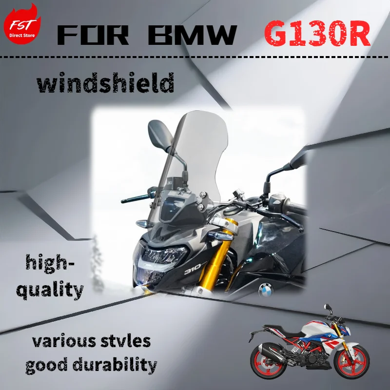 For BMW G310R windshield modification, special chest protector and rain shield accessories.
For BMW G310R windshield modification, special chest protector and rain shield accessories.