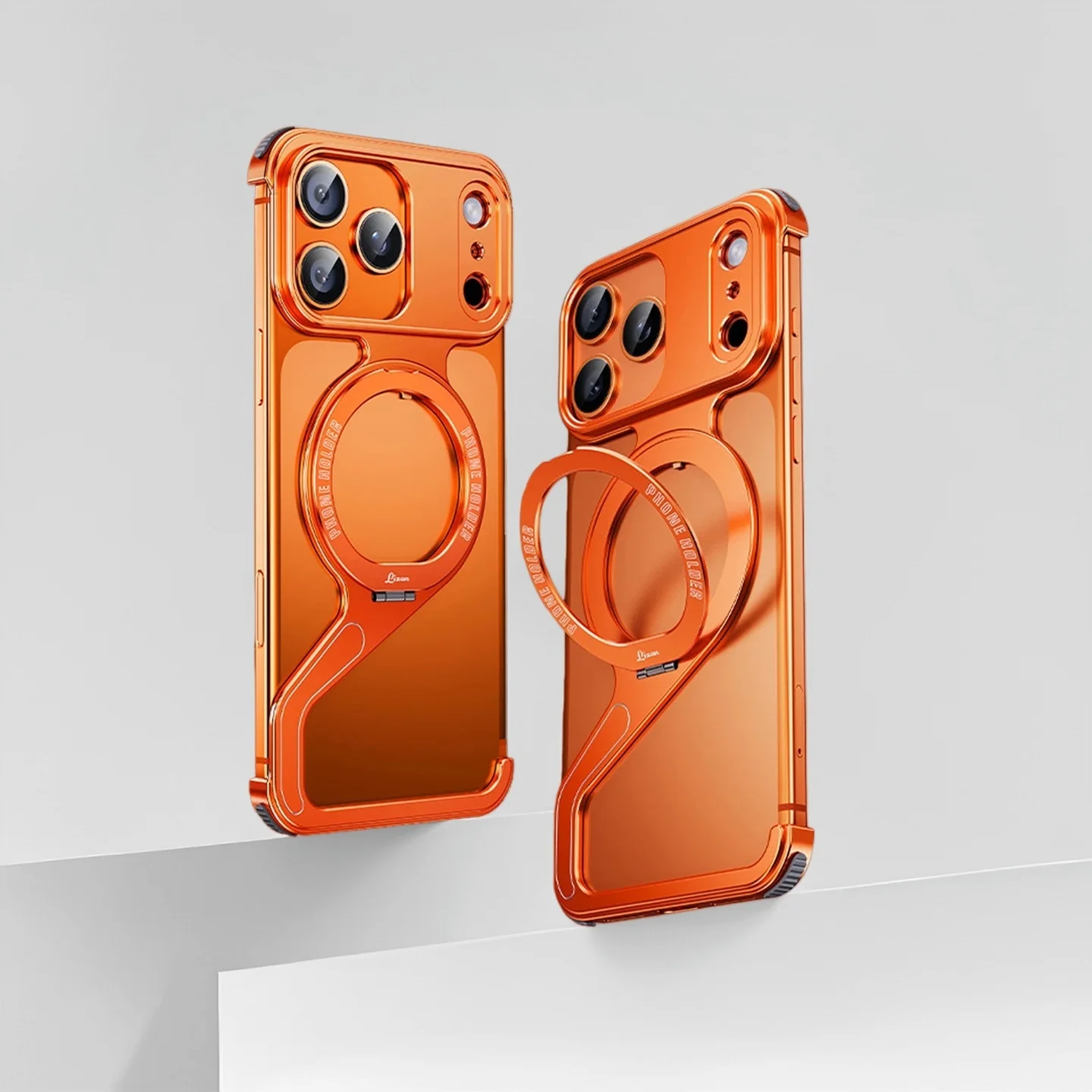 Z-образный безрамный магнитный металлический чехол для телефона с защелкой, защитный чехол для телефона iPhone 17 16 15 Pro Max с вращающимся кольцом
Z-образный безрамный магнитный металлический чехол для телефона с защелкой, защитный чехол для телефона iPhone 17 16 15 Pro Max с вращающимся кольцом