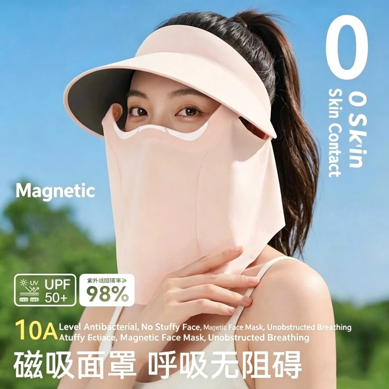 Outdoor lightweight detachable magnetic mask, neck protection integrated full protection sun hat,sun hat,sun hat,women's sun hat
Outdoor lightweight detachable magnetic mask, neck protection integrated full protection sun hat,sun hat,sun hat,women's sun hat