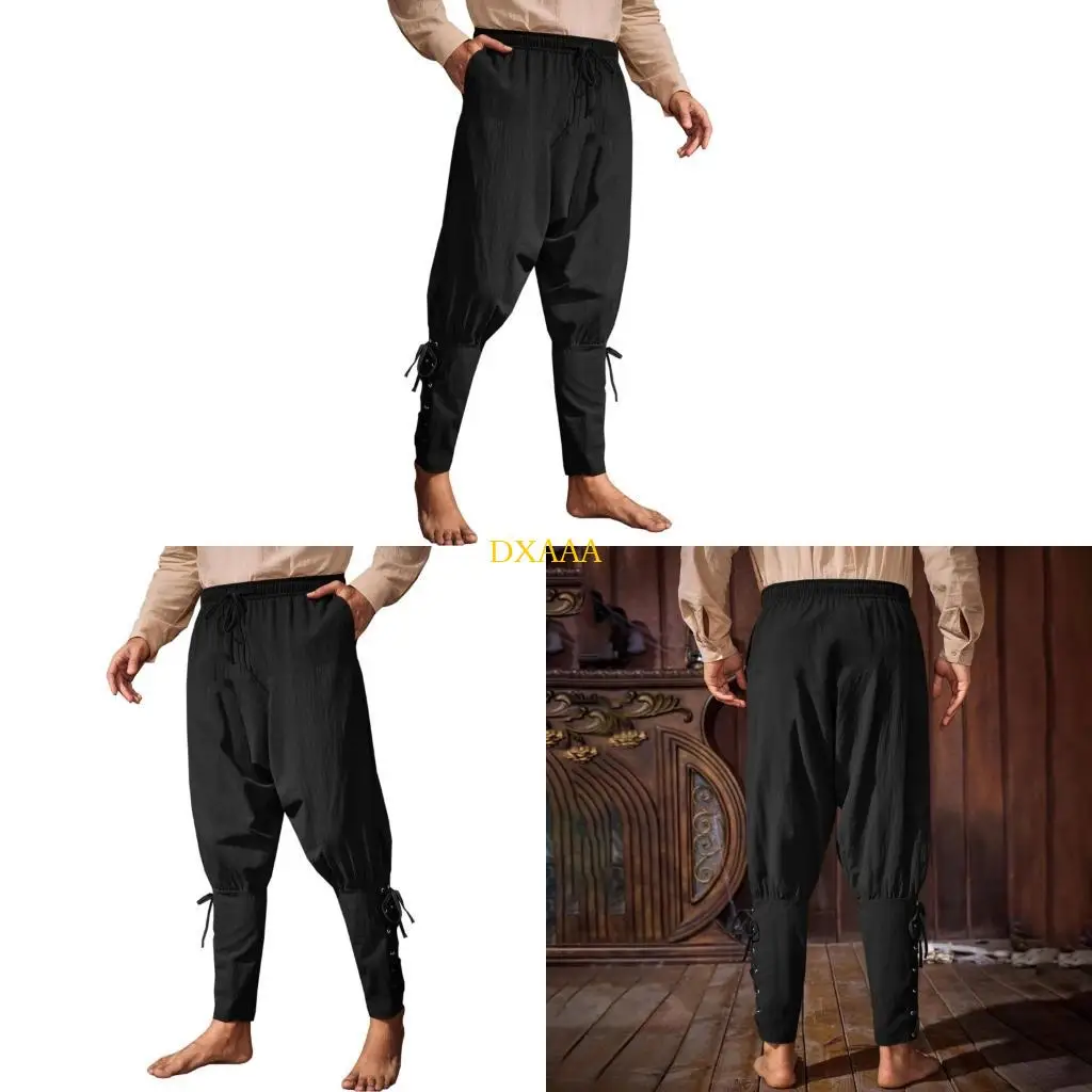 DXAA Cotton Ankle Band Pants for Renaissances Pirate Vikinges Medieval Costumes
DXAA Cotton Ankle Band Pants for Renaissances Pirate Vikinges Medieval Costumes