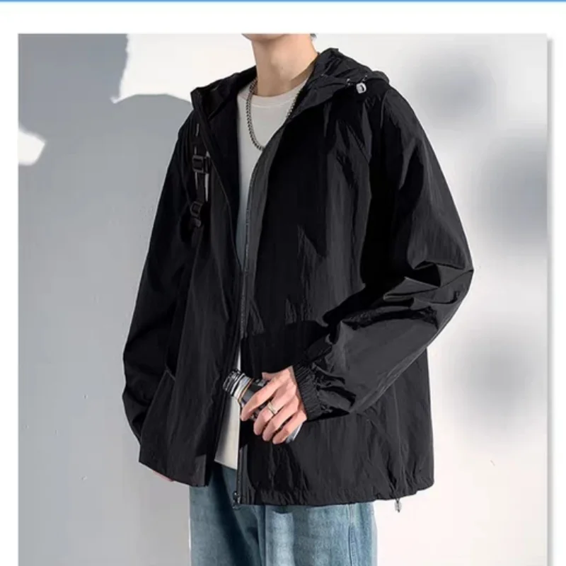 Men Premium Summer UV Protection Jacket UPF50+ with Ice Silk Quick-Dry Ultra Lightweight Breathable Fishing Skin Coat for Hiking
Men Premium Summer UV Protection Jacket UPF50+ with Ice Silk Quick-Dry Ultra Lightweight Breathable Fishing Skin Coat for Hiking