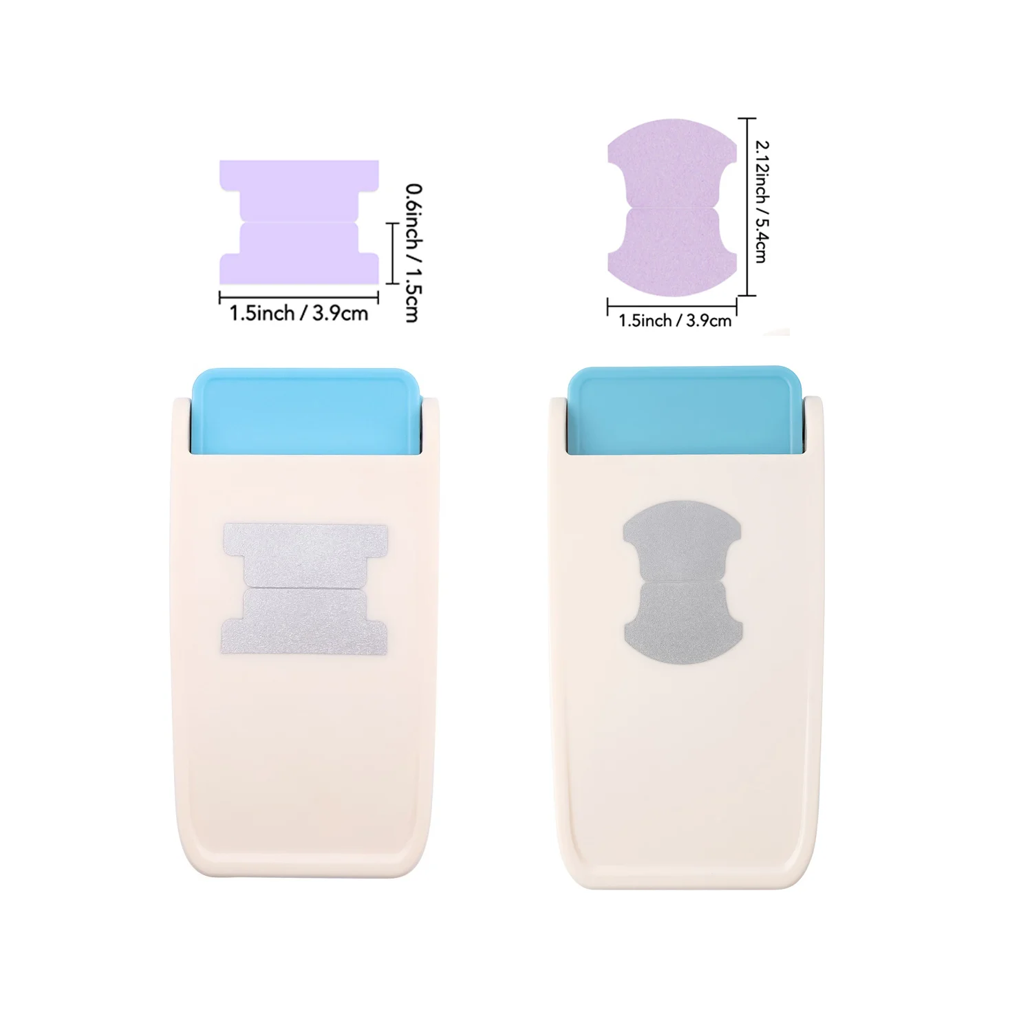 Tab Puncher for Paper Crafts - Index Punch Set with Whale Tail Punch, Handheld DIY Label Tag Cutters for Scrapbooking, Card Maki
Tab Puncher for Paper Crafts - Index Punch Set with Whale Tail Punch, Handheld DIY Label Tag Cutters for Scrapbooking, Card Maki