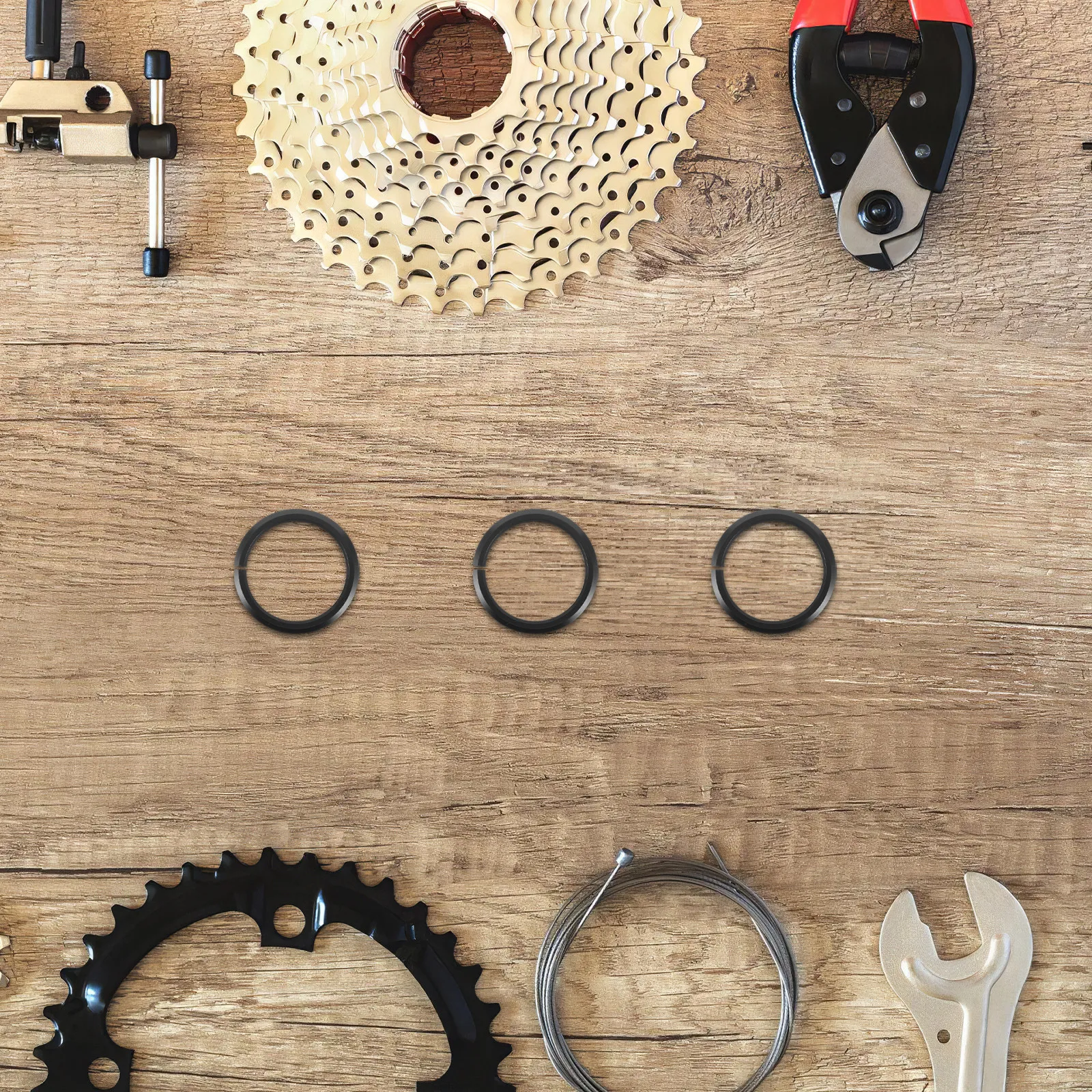 Комплект из 4 алюминиевых конических проставок для передней вилки (1,5 дюйма) - кольца-уплотнители для стабилизации велосипедной вилки
Комплект из 4 алюминиевых конических проставок для передней вилки (1,5 дюйма) - кольца-уплотнители для стабилизации велосипедной вилки