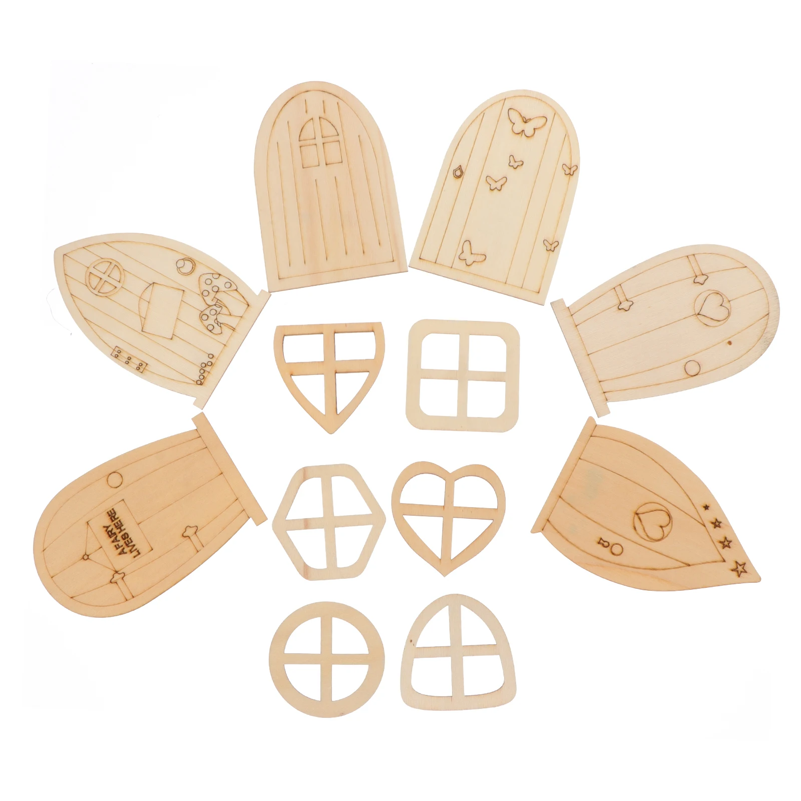 48 Pcs Home Decor Wooden Garden Door Fairy House Supply Window Craft Mini Doors Decorations
48 Pcs Home Decor Wooden Garden Door Fairy House Supply Window Craft Mini Doors Decorations