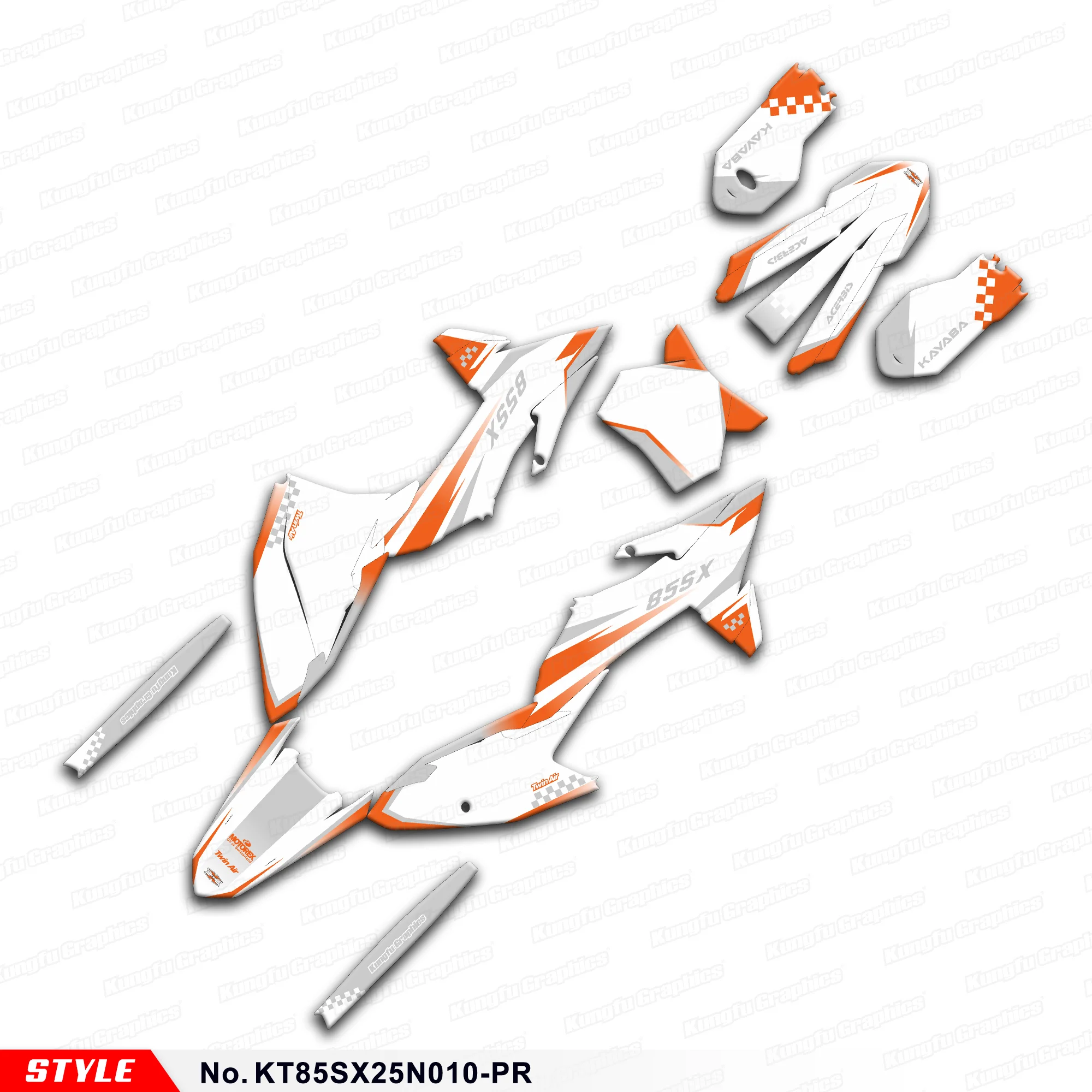 JY RACING Motorcycle Graphics Adhesive Sticker for KTM SX 85 SX SX85 2025 2026 Enduro Vinyl Decal, Rebuilding
JY RACING Motorcycle Graphics Adhesive Sticker for KTM SX 85 SX SX85 2025 2026 Enduro Vinyl Decal, Rebuilding