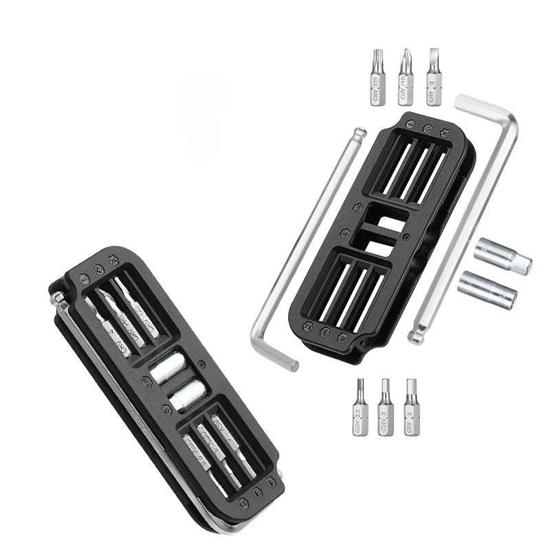 New Portable Multi-function Combination Screwdriver Tool Bicycle Repair Riding Accessories Household Screwdriver Sleeve Tool
New Portable Multi-function Combination Screwdriver Tool Bicycle Repair Riding Accessories Household Screwdriver Sleeve Tool