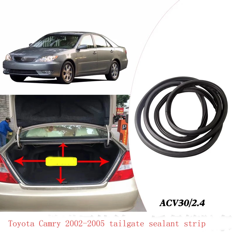 for Toyota Camry 2002-2005 trunk lid sealing strip, for Camry 2.4 trunk door sealing strip
for Toyota Camry 2002-2005 trunk lid sealing strip, for Camry 2.4 trunk door sealing strip
