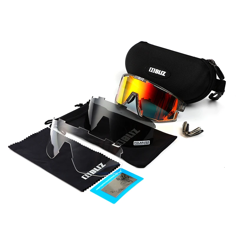 B BLIZ Fusion Adjustable Nose Pad Cycling Sunglasses Polarized UV400 3 Lens Sports Goggles for MTB Running Hiking Climbing
B BLIZ Fusion Adjustable Nose Pad Cycling Sunglasses Polarized UV400 3 Lens Sports Goggles for MTB Running Hiking Climbing